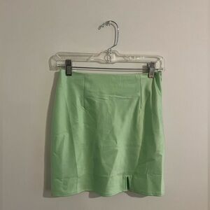 Green Princess Polly Mini Skirt